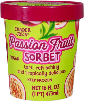 Passion Fruit Sorbet