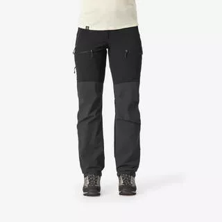 SIMOND Pantaloni trekking donna MT900 idrorepellenti neri