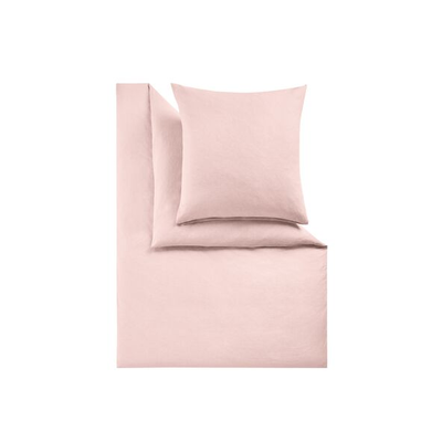 Leinen Mix Bettwäsche, rosa