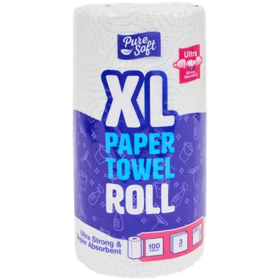 Kuchyňské utěrky XL Pure Soft Ultra Strong & Super Absorbent