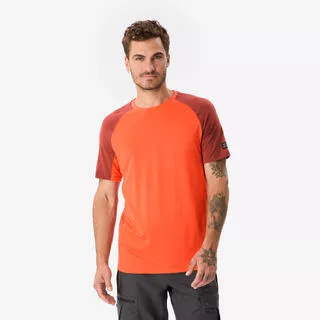 SIMOND T-shirt lana merinos trekking uomo MERINO RESIST arancione