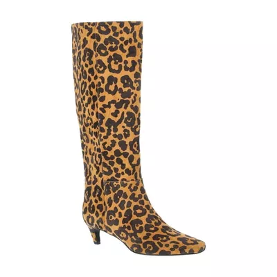 Scoop Women's Knee High Kitten Heel Boots (Wide Width Available)