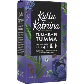Kulta Katriina Tummempi tumma suodatinkahvi RAC 450g