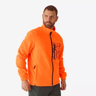 SOLOGNAC Pile caccia 500 arancione fluo