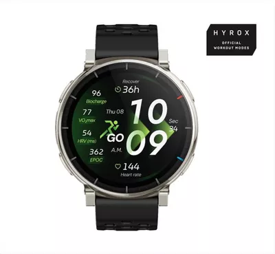 AMAZFIT - Smartwatch ACTIVE 3 PREMIUM-GOLD/BLACK