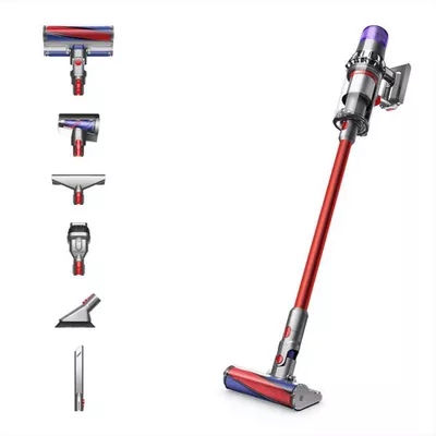 DYSON - V11 FLUFFY-NICKEL/RED