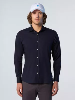 Camicia in popeline da uomo