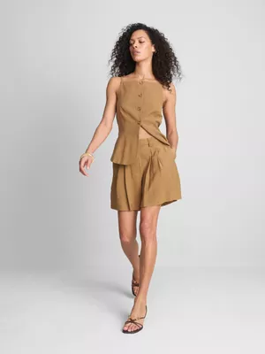 Bermudas plisadas de Paula Echevarría