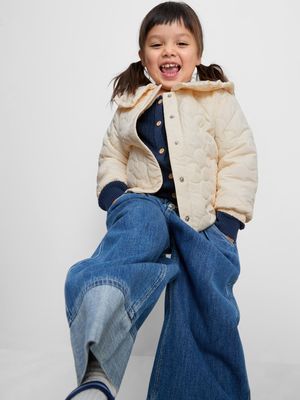 1-9 años | Chaqueta acolchada con cuello