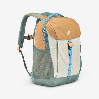 QUECHUA Zaino trekking bambino NH900 - 15L beige-verde-panna