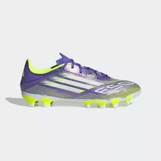 Scarpe calcio F50 League MG Viola/Giallo