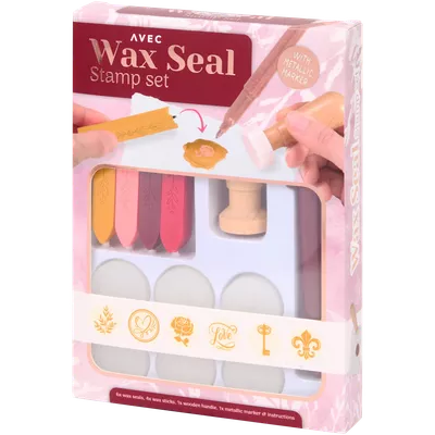 Sada razítek na voskové pečeti Avec