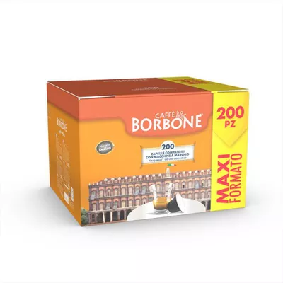 CAFFE BORBONE - MISCELA DECISA Confezione 200 pz - Comp. Nespresso