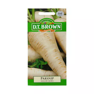 Dt Brown Hollow Crown Parsnip Seeds 500pc