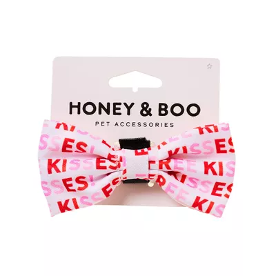 Honey & Boo Pet Bow Free Kisses