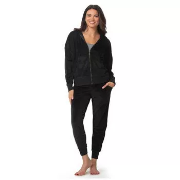 JEZEBEL Women's Velour Lounge Set