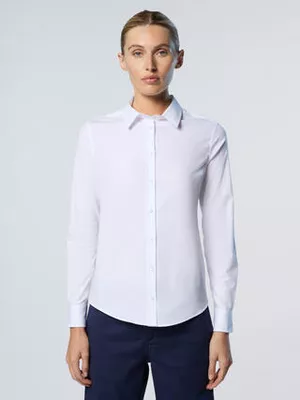 Camicia in popeline da donna