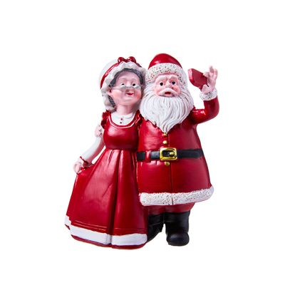 Christmas Selfie Mr And Mrs Claus