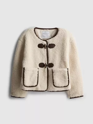 7-15 años | Chaqueta de piel de borrego sintética