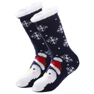 Hyggesokker, pingvin, mørkeblå