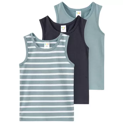 3 Baby Unterhemden