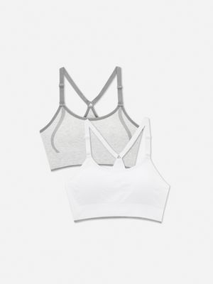 Pack de 2 sujetadores deportivos