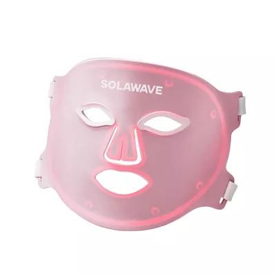 Solawave Wrinkle Retreat Pro Light Therapy Face Mask for Smoother-Looking Skin (3-Min)