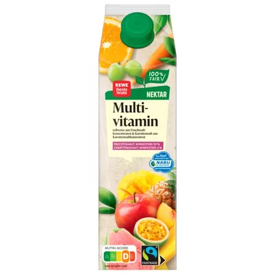 REWE Beste Wahl Fairtrade Multivitamin...