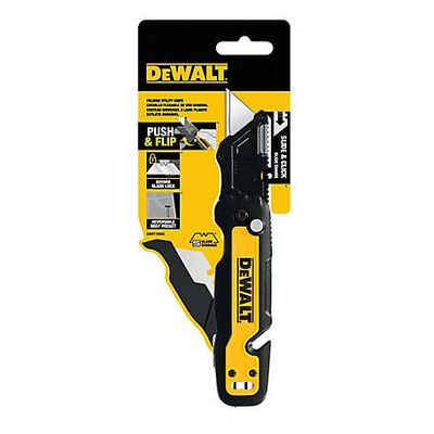 DEWALT Push & Flip Folding Utility with Bladest, DWHT10992