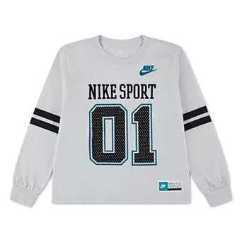 Boys 4-7 Nike Sport Halftime Long Sleeve Oversized T-shirt