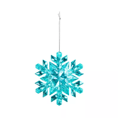 Christmas Tree Decoration Gemmed Snowflake
