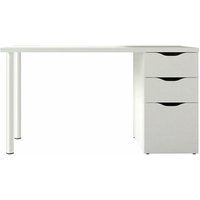Mesa escritorio athena blanco 138x60x74 cm