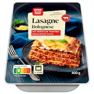 REWE Beste Wahl Lasagne Bolognese...