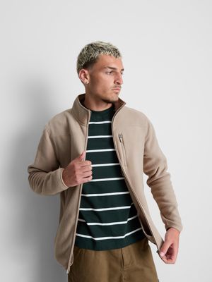 Chaqueta polar con cremallera