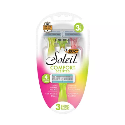 BiC Soleil Comfort Scented Disposable Razors 3pk