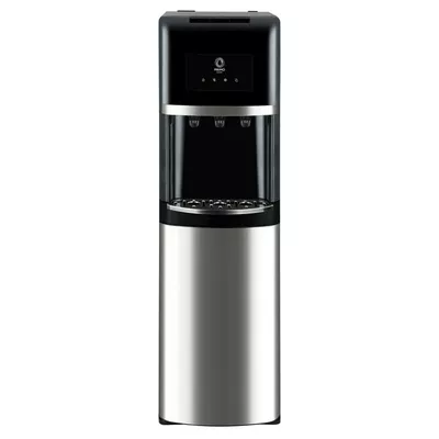 Primo Deluxe Bottom Load Black and Stainless Water Dispenser model 900130