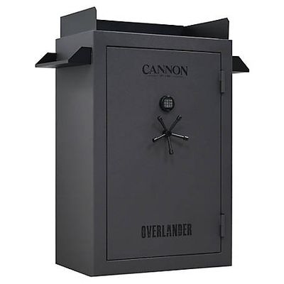 New!  Cannon 64 Gun 33.3 cu. ft. Electronic Lock Overlander Gun Safe, 60 min. Fire Rating, Graphite