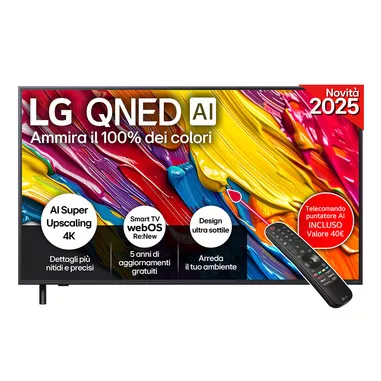 LG QNED AI 55QNED82A6B TV Serie QNED82 55'' 4K, α7...