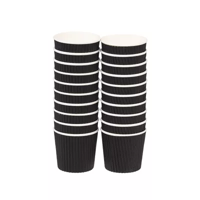 Cup Espresso Black 120mL 20pk