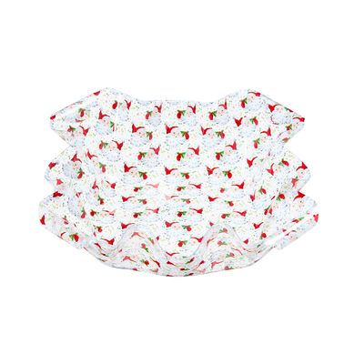 Christmas Crinkle Bowl Large