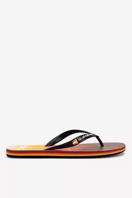 Plážové šľapky QUIKSILVER MOLOKAI STRIPE AQYL101361 XNNK ORANŽOVÁPlážové šľapky QUIKSILVER ORANŽOVÁ