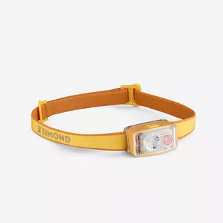 FORCLAZ Lampada frontale ricaricabile UL500 USB |150 lumens | gialla