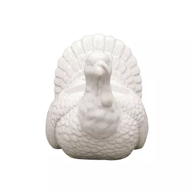 Celebrate Together™ Fall Ceramic Turkey Pillar Candle Holder