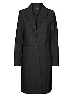 Blaza Herringbone Long Coat