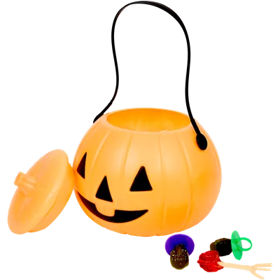 Kbelík plný sladkostí