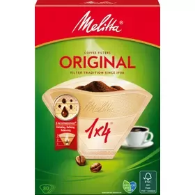 Melitta 1x4/80 ruskea suodatinpaperi
