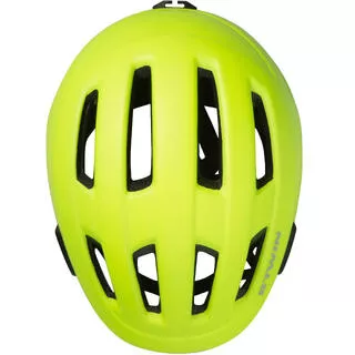 BTWIN Casco bici città adulto 500 giallo fluo