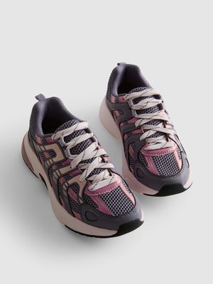 Zapatillas de caña baja a rayas