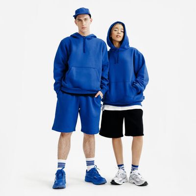 DECATHLON Hoodie Damen/Herren - Elementals blau