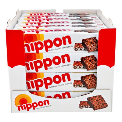 Nippon Hosta Häppchen Vollmilch 200 g, 24er Pack